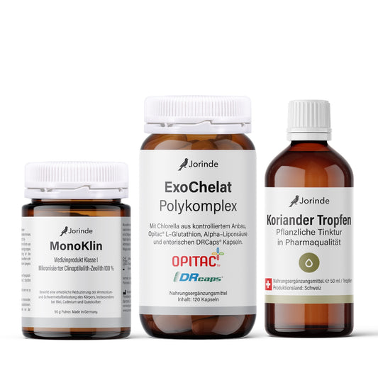 Schwermetallausleitung Jorinde Produktset